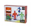 Stavebnice Plus-Plus Mini 170ks Roboti neon v krabičce