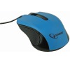 Myš GEMBIRD MUS-101, modrá, USB