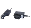 Nabíječka Gembird, MicroUSB 230V + CL 12/24V COMBO