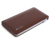 OMEGA POWERBANK 6000mAh LEATHER, Li-pol 2xUSB (2A), hnědá