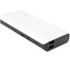 OMEGA POWERBANK 10000mAh, Li-on, 2xUSB 1A&2.1A, bílo/černá