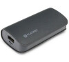 OMEGA POWERBANK 5200mAh 1xUSB 2.1A, kožená, šedá