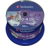 VERBATIM DVD+R, DoubleLayer / 8x / 8,5GB / 50pack / Print (43703)
