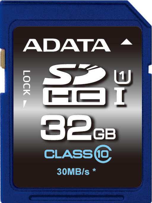 ADATA/SD/32GB/UHS-I U1 / Class 10 (ASDH32GUICL10-R)