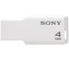 Sony Flash USB 2.0 Micro Vault - Style, 4GB, bílá