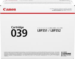 Canon CRG 039, černý (0287C001)