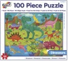 100 Puzzle v krabici - Dinosauři