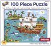 100 Puzzle v krabici - Piráti