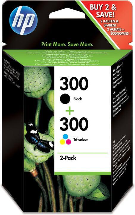 HP Inc. HP 300 Combo-B/CMY Ink Cart, 4 ml, CN637EE (200 / 165 pages)