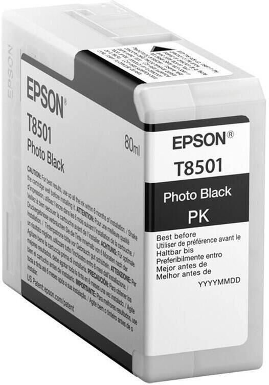 Epson Singlepack Photo Black T850100 UltraChrome HD ink 80ml (C13T850100)
