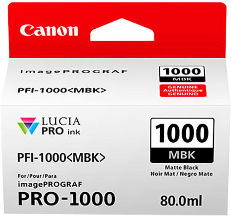 Canon PFI-1000 MBK, matný černý (0545C001)