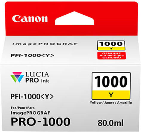 Canon PFI-1000 Y, žlutý (0549C001)