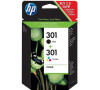 HP 301 combo pack ( černá, 3barená), N9J72AE
