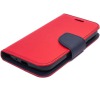 Pouz.Fancy iPhone 4 Red-Navy (FA0055)
