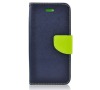 Pouz.Fancy iPhone 4 Navy-Lime (FA0056)