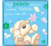 Dřevěná magnetka "Najít přátele"