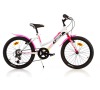 Dino bikes 420D bílo růžová 20" 2022 juniorské kolo