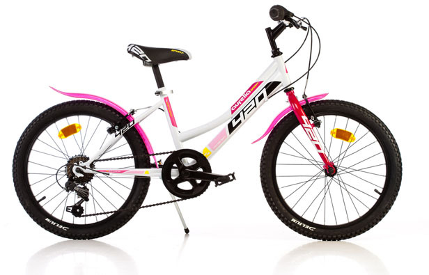Dino bikes 420D bílo růžová 20" 2022 juniorské kolo