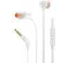 Sluchátka JBL T110, bílá