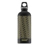 Láhev na pití Sigg Logo Repeat, 0.6L - černá