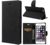 Mercury Goosp BRAVO Diary iPh 6/6S Plus Black (BD6SPLUSBK)