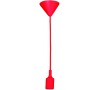 KABEL S OBJÍMKOU E27 max. 40W, červená Massive LEDKO/00379