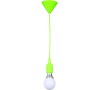 VZOREK KABEL S OBJÍMKOU E27 max. 40W, zelená Massive LEDKO/00382