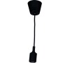 Kabel s objímkou černý 1x E27 40W Massive LEDKO/00391