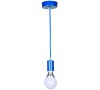 KABEL S OBJÍMKOU E27 max. 40W, modrá Massive LEDKO/00410
