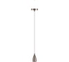 KABEL S OBJÍMKOU E27 max. 40W, chrom Massive LEDKO/00414
