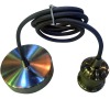 KABEL S OBJÍMKOU E27 max. 40W, broušený nikl Massive LEDKO/00422
