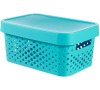 INFINITY DOTS box 4,5L - modrý Curver