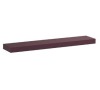Polička iCon 90 cm, burgundy lesklá,