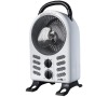 Topný ventilátor svislý TVS-20, šedý, celokov.