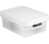 Box Curver Infinity Dots 11L s víkem bílý