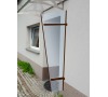 Boční stěna LANITPLAST UNI hnědá / PLEXI LG1497