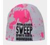 Čepice Sport SCP058 bílo/růžová fluo