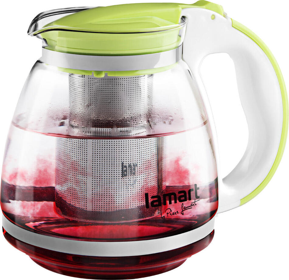Konvice na čaj Lamart LT7028 1,5L ZELENÁ VERRE