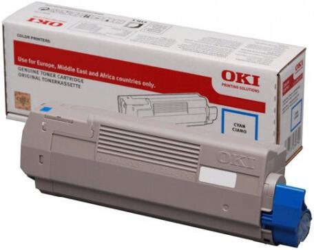 OKI toner azurový do C612 (6 000 stran) (46507507)