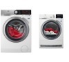 SET Pračka AEG ProSteam® L7FEC48SC + Sušička AEG T8DEG48SC