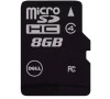 DELL MicroSDHC karta 8GB Class 4 s adaptérem