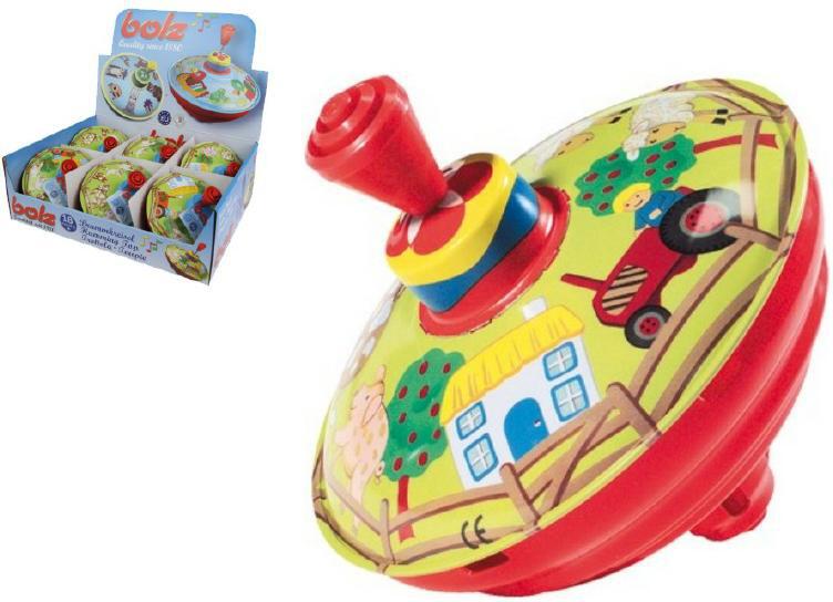 Lena Káča/Vlk selský dvůr kov/plast průměr 13cm