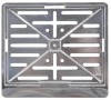 Podložka pod SPZ - moto CHROM COMPASS