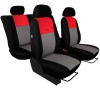 Autopotahy DUO TUNING červenošedé SIXTOL