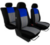 Autopotahy DUO TUNING modrošedé SIXTOL