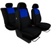 Autopotahy DUO TUNING modročerné SIXTOL