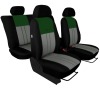Autopotahy DUO TUNING zelenošedé SIXTOL