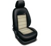 Autopotahy Volkswagen GOLF V PLUS, AUTHENTIC LEATHER, černobéžové SIXTOL