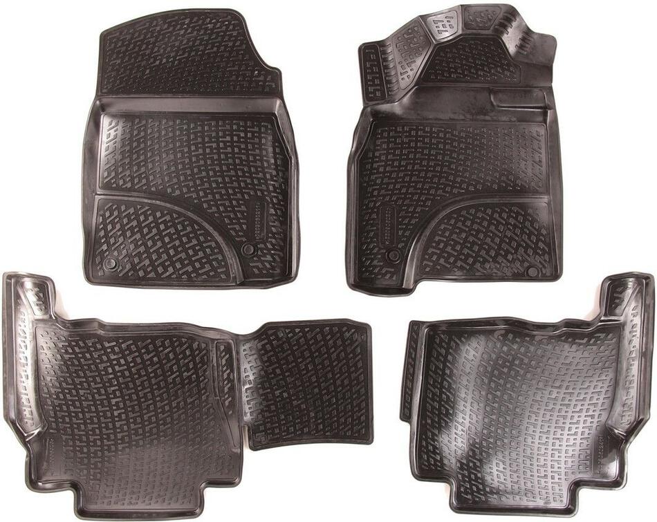 Gumové koberce Toyota Land Cruiser (200 J20) (07-) (3D) SIXTOL