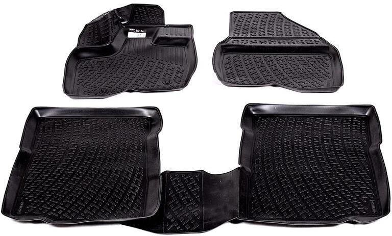Gumové koberce Peugeot Boxer (06-) (pouze přední) (3D) SIXTOL